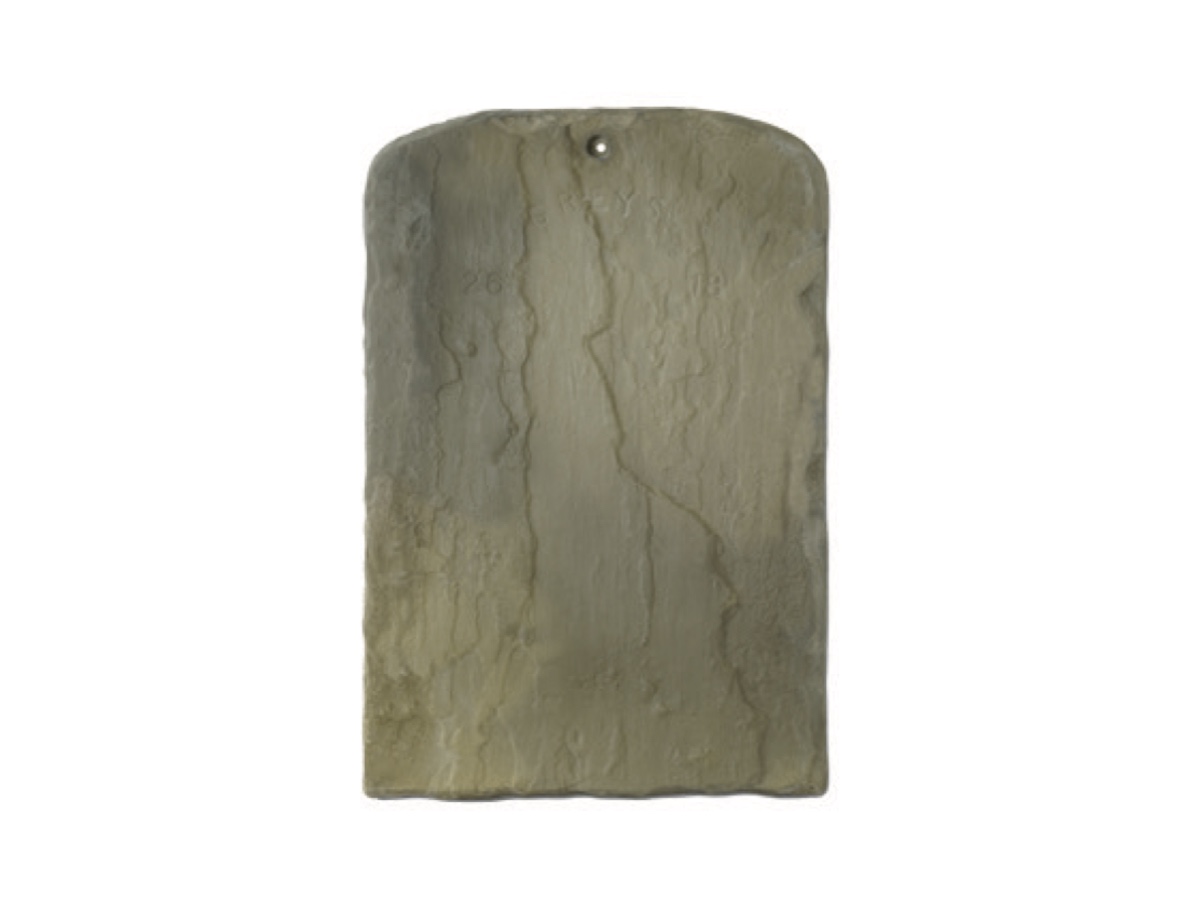Reproduction diminishing stone in the Country Weathered finish