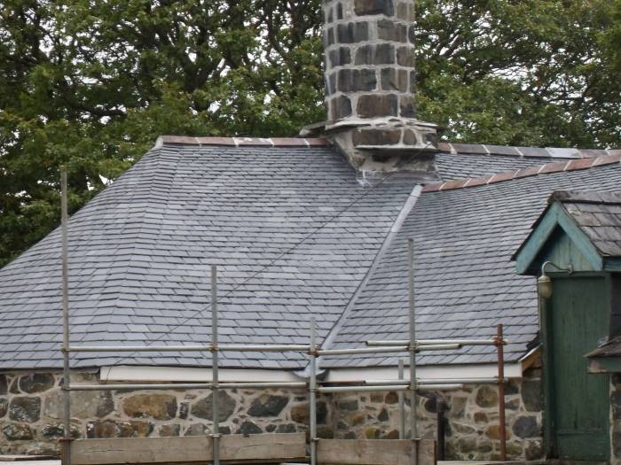 Welsh Ffestiniog Blue/Grey installed