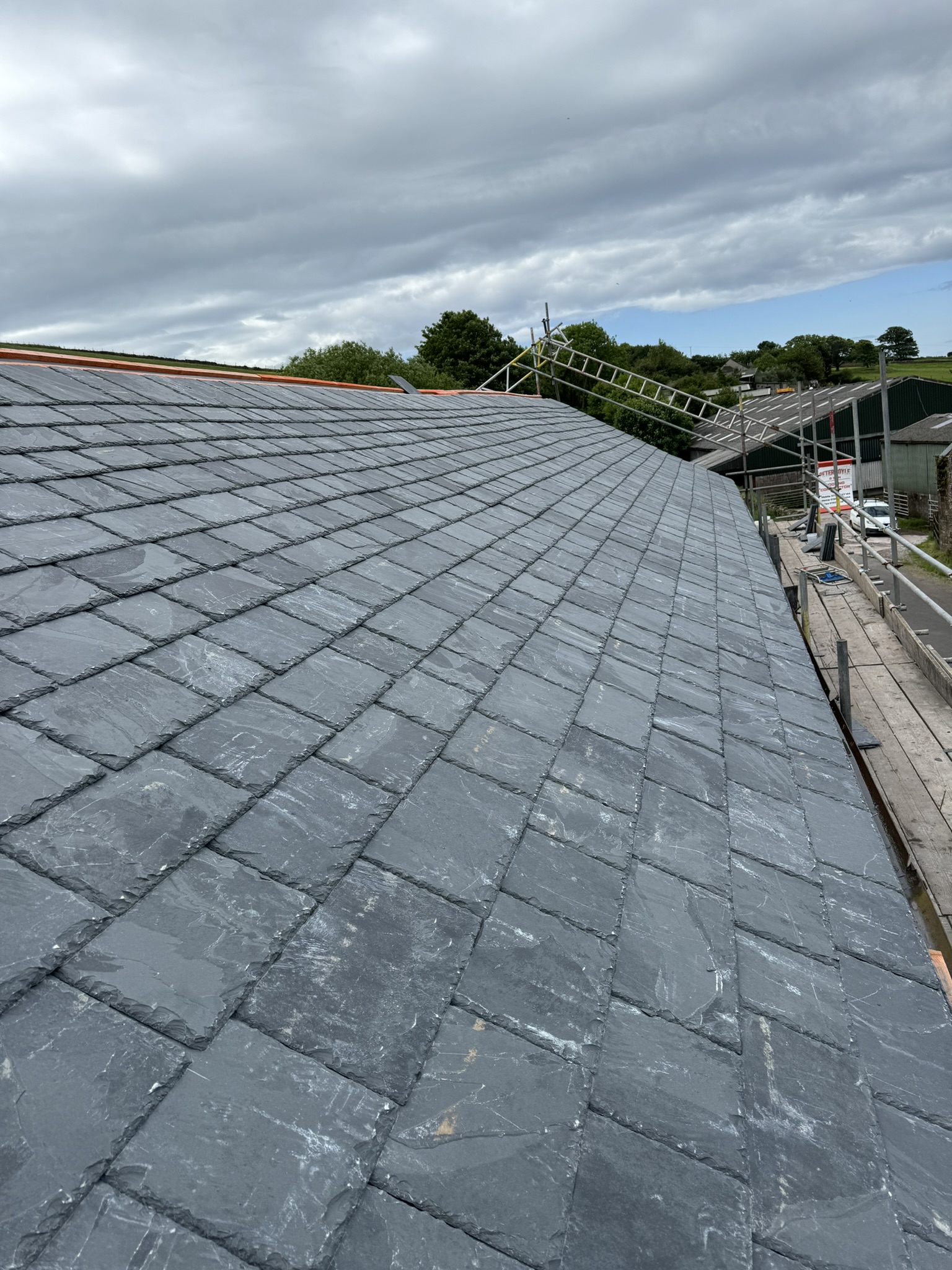 Brazilian Ravendale Slate - Ullswater installed
