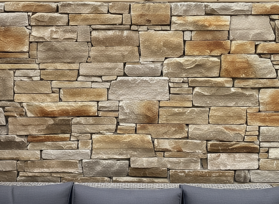 Gold Quartzite Cladding Slips - Quartzite