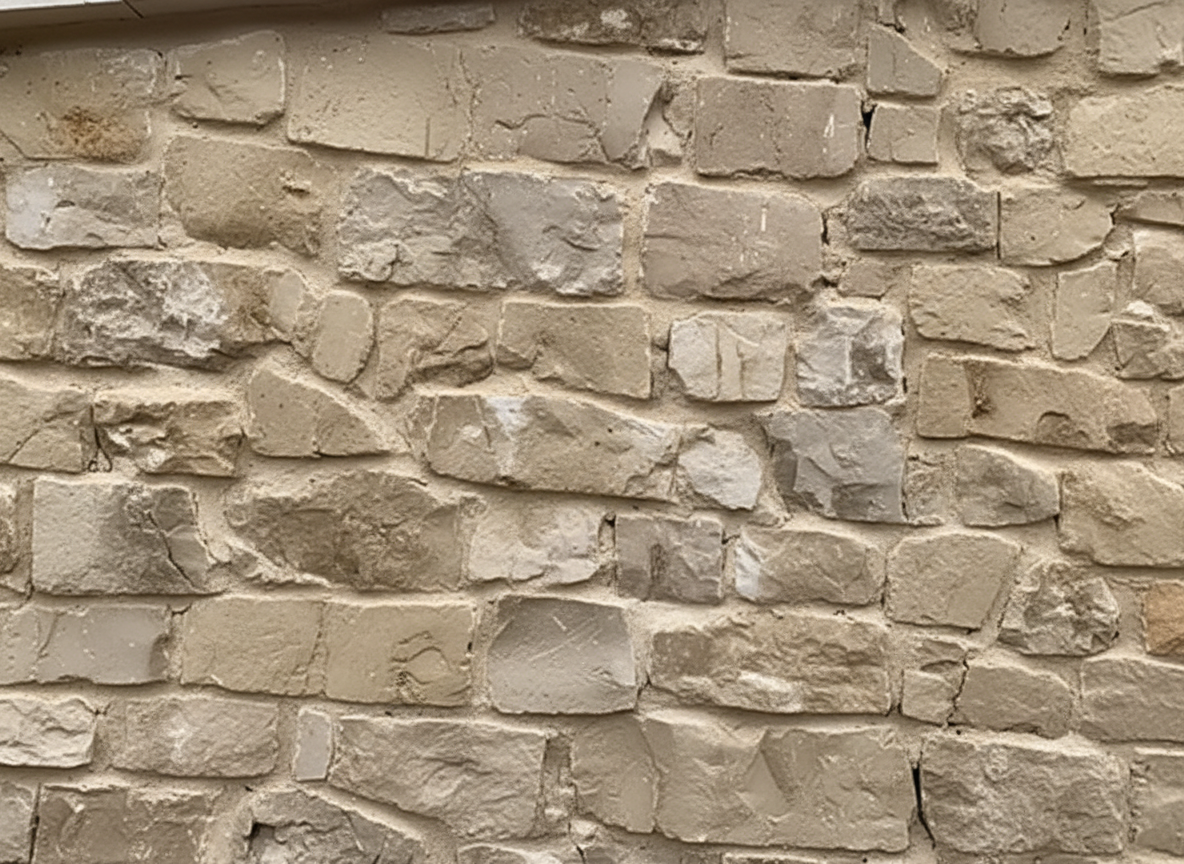 White Lias Cladding Slips - Limestone
