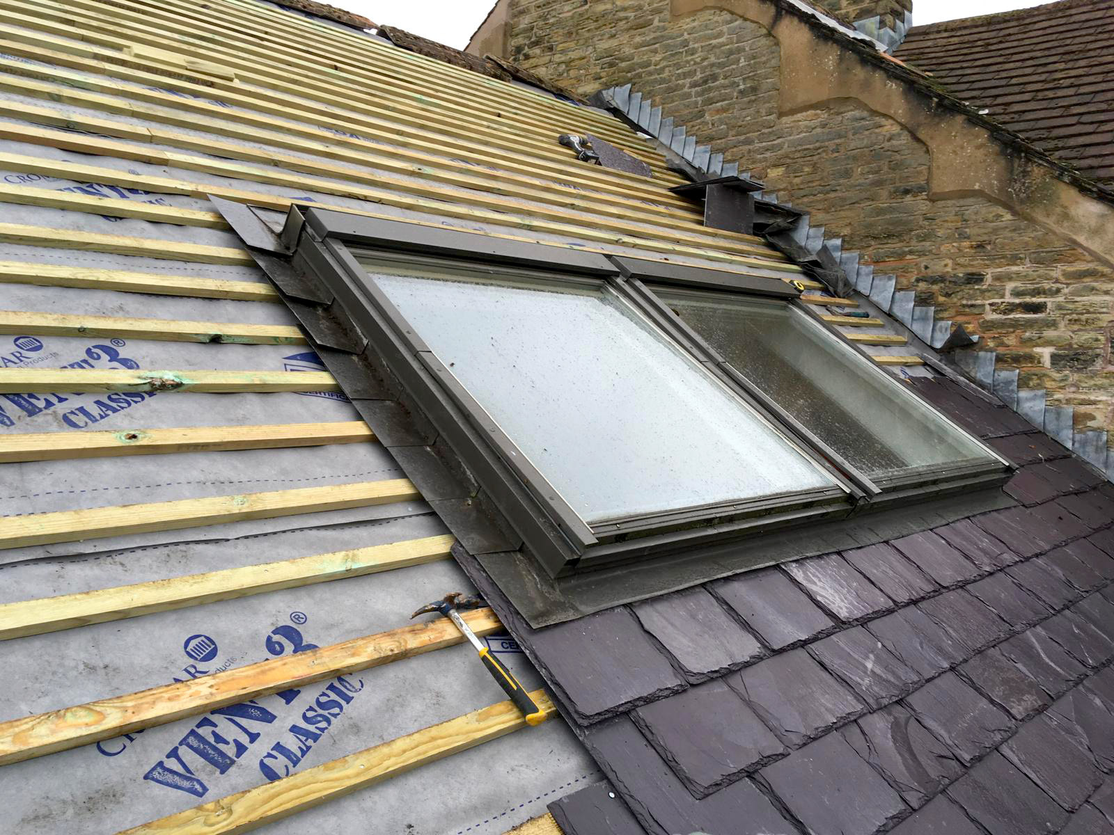 Roof slate supply and fit UK Cheshire